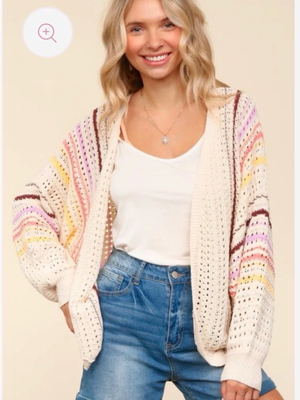 Ryegrass Cardigan knit  size L